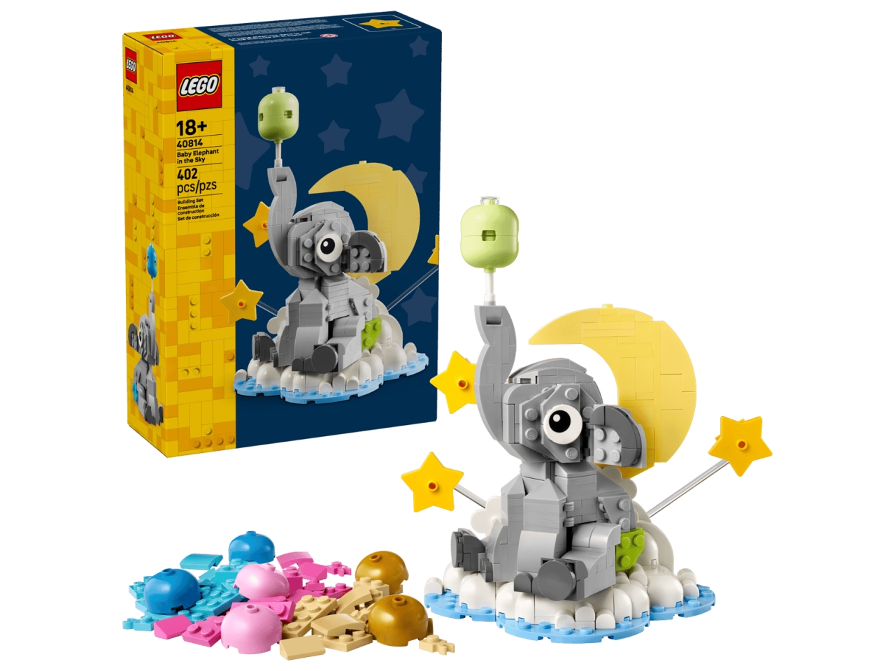 LEGO SEASONS AND OCCASIONS ELEFANTINO STELLE 40814