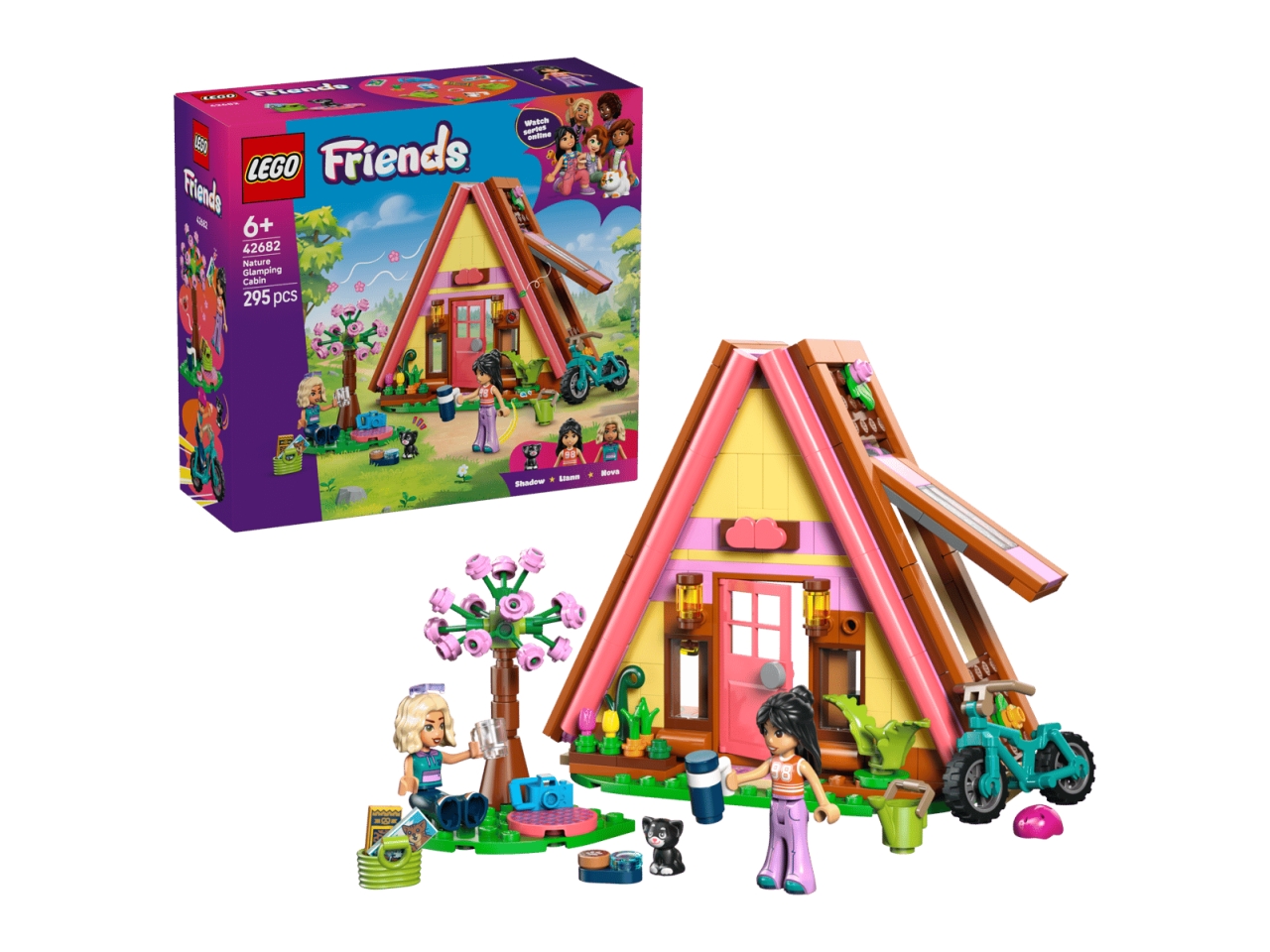 LEGO FRIENDS CABINA GLAMPING NELLA NATURA 42682