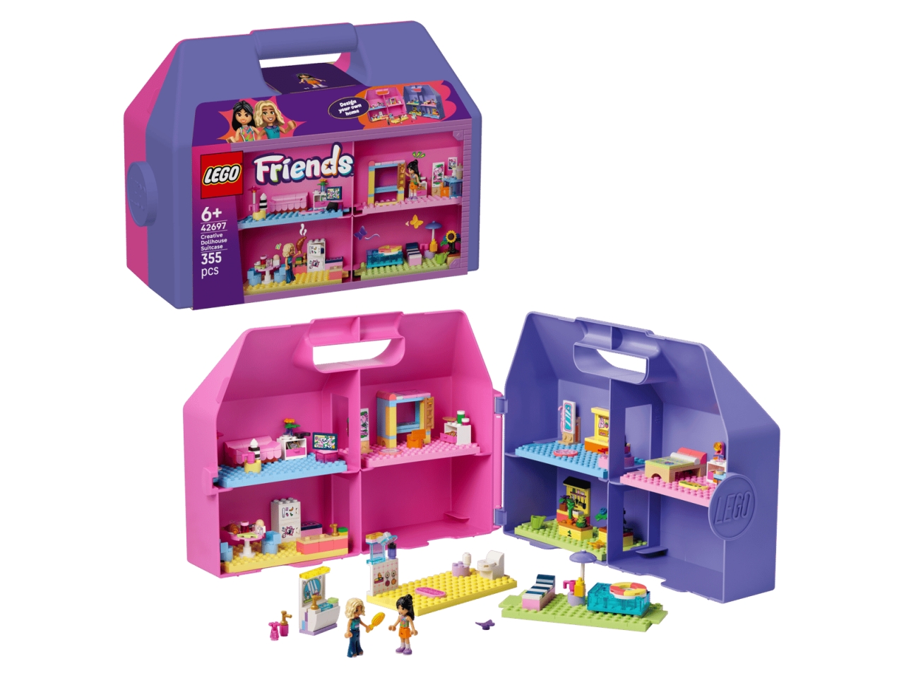 LEGO FRIENDS VALIGETTA CASA DELLE BAMBOLE 42697