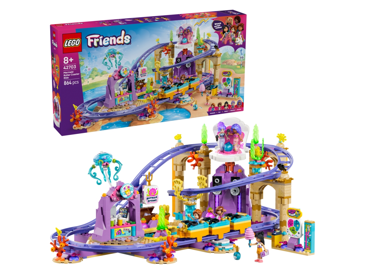 LEGO FRIENDS MONTAGNE RUSSE DELLA SIRENETTA 42703