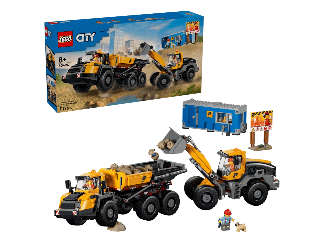 LEGO CITY BIG VEHICLES CAMION PALA MECCANICA 60494 LEGO CITY BIG VEHICLES CAMION PALA MECCANICA 60494