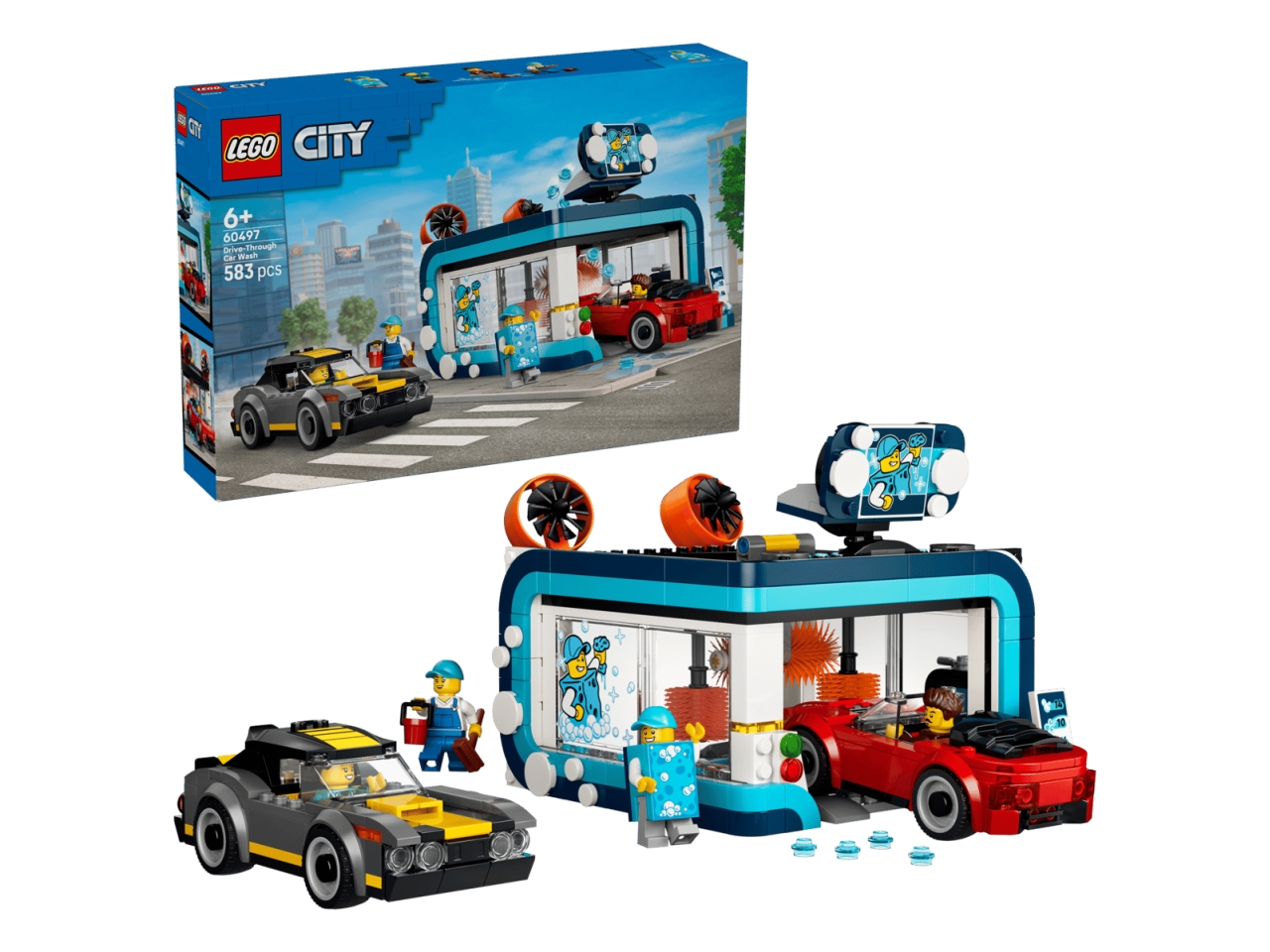 LEGO MY CITY AUTOLAVAGGIO DRIVE-IN 60497 LEGO MY CITY AUTOLAVAGGIO DRIVE-IN 60497