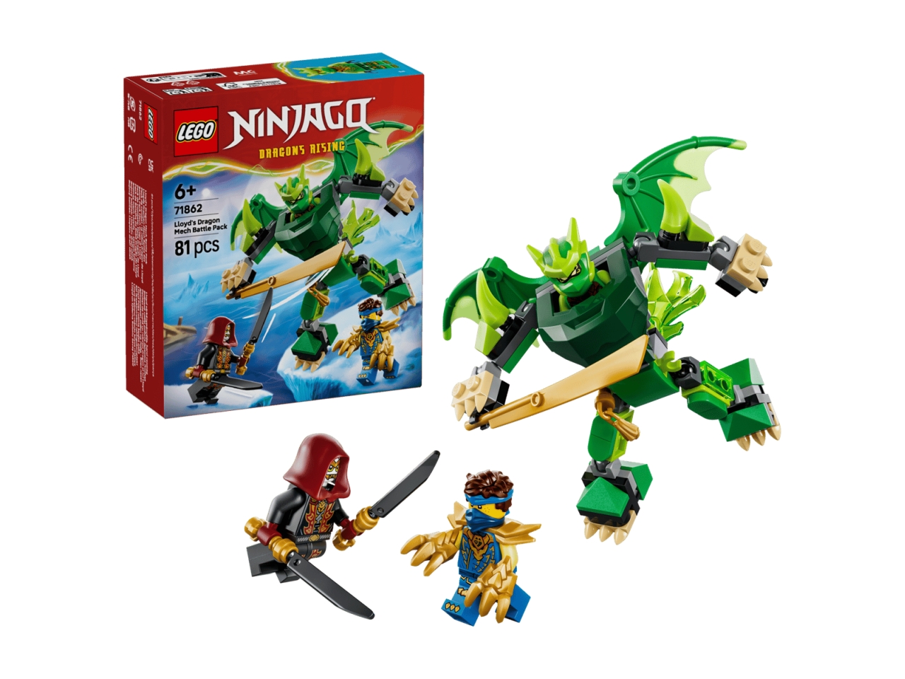 LEGO NINJAGO BATTLE PACK MECH DRAGO DI LLOYD 71862 LEGO NINJAGO BATTLE PACK MECH DRAGO DI LLOYD 71862