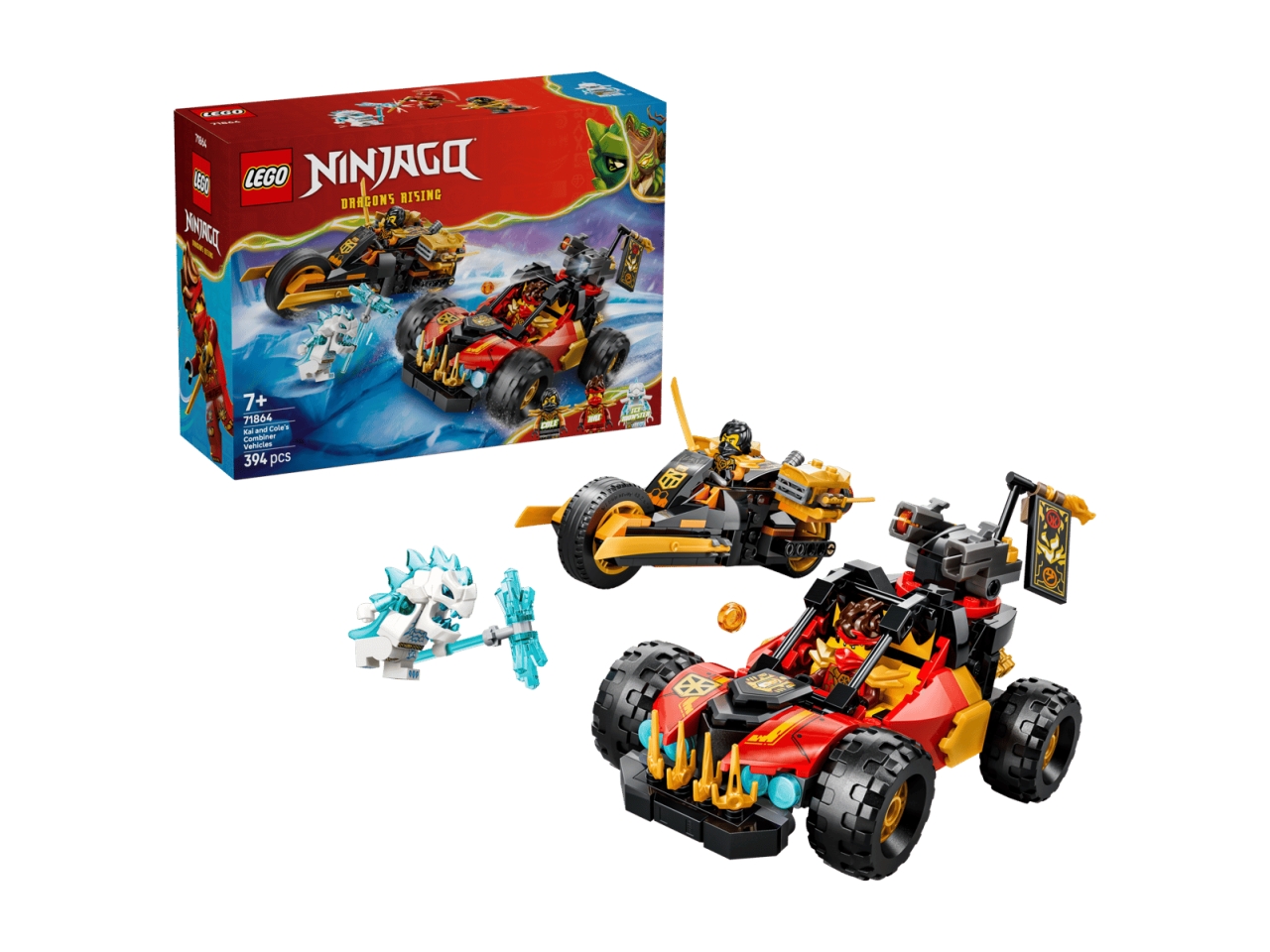 LEGO NINJAGO VEICOLI COMBINANTI KAI E COLE 71864