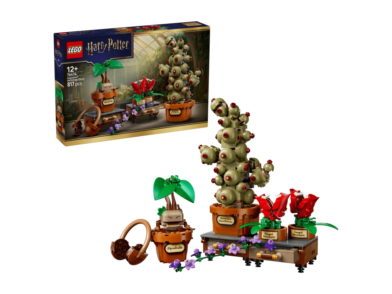 LEGO HARRY POTTER TM PIANTE DI ERBOLOGIA 76474