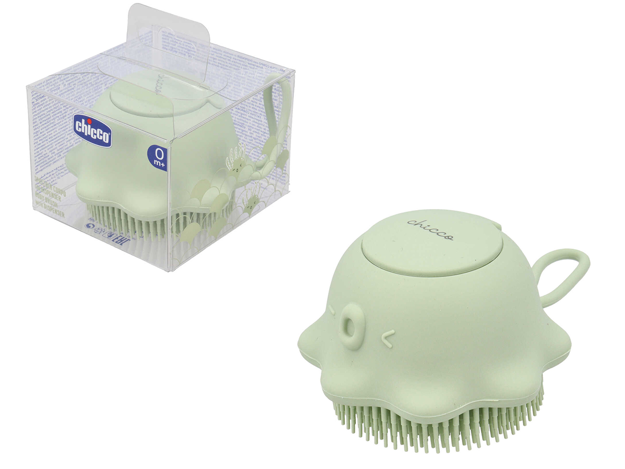 CHICCO SPAZZOLA CORPO VERDE 00012780100000