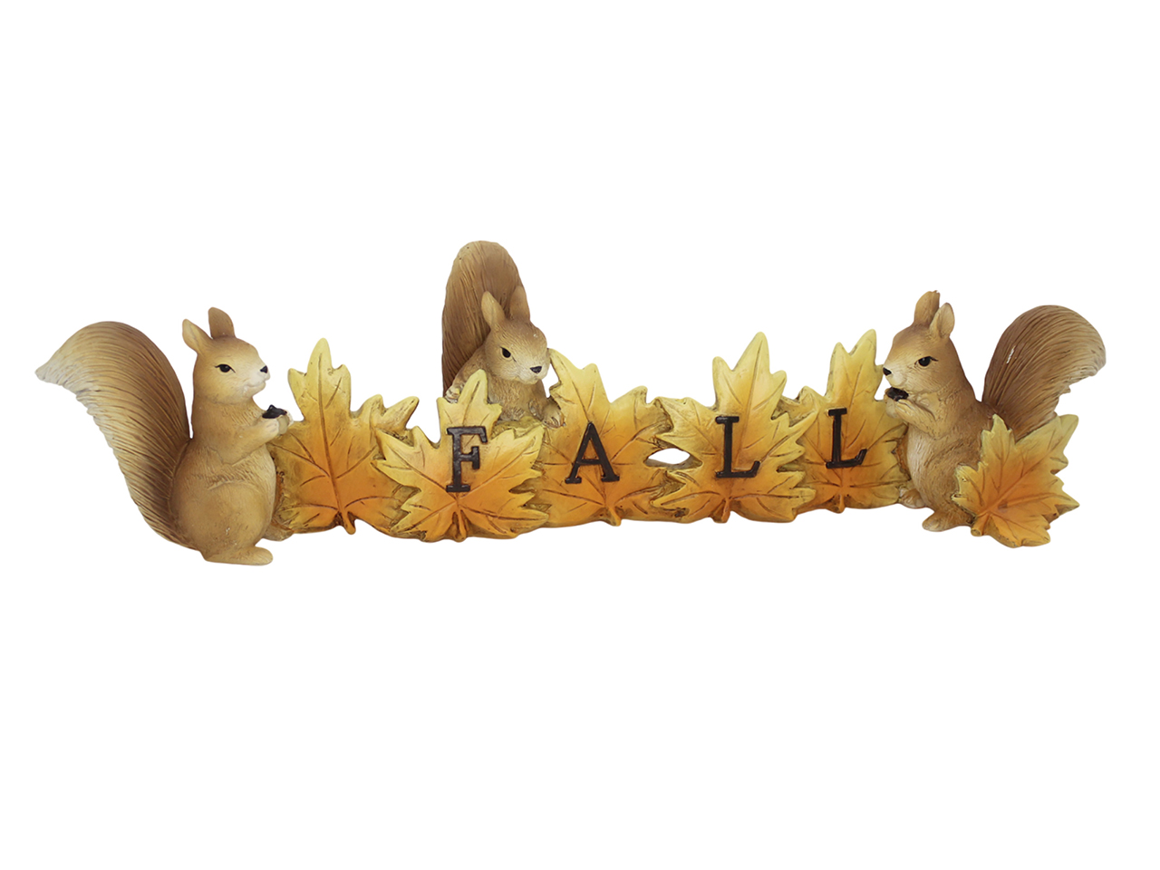 SCRITTA DECORATIVA AUTUNNALE 38X10CM