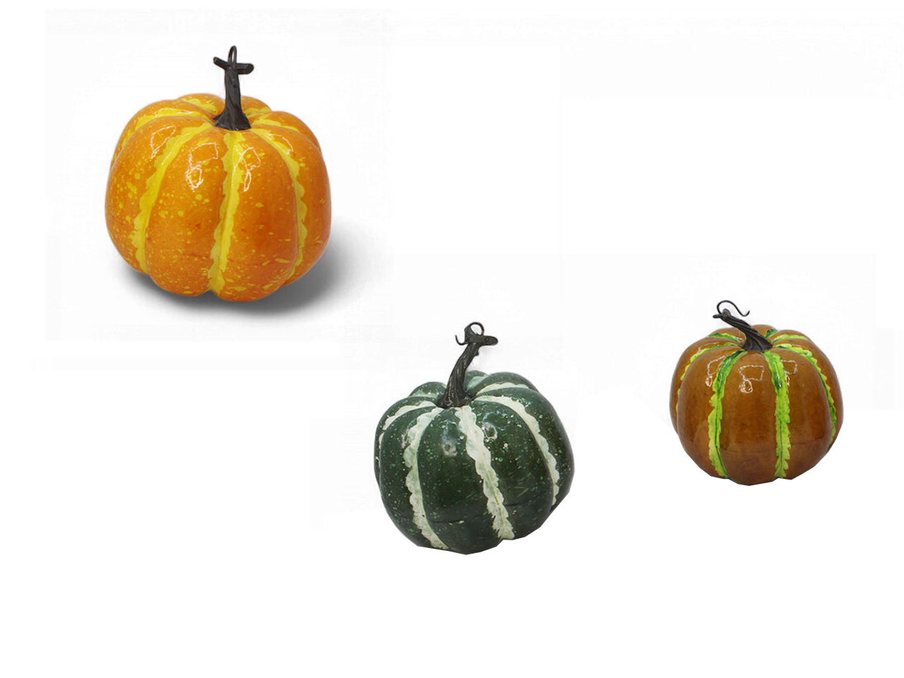 ZUCCA POLISTERILO 12X16CM COL.ASS.