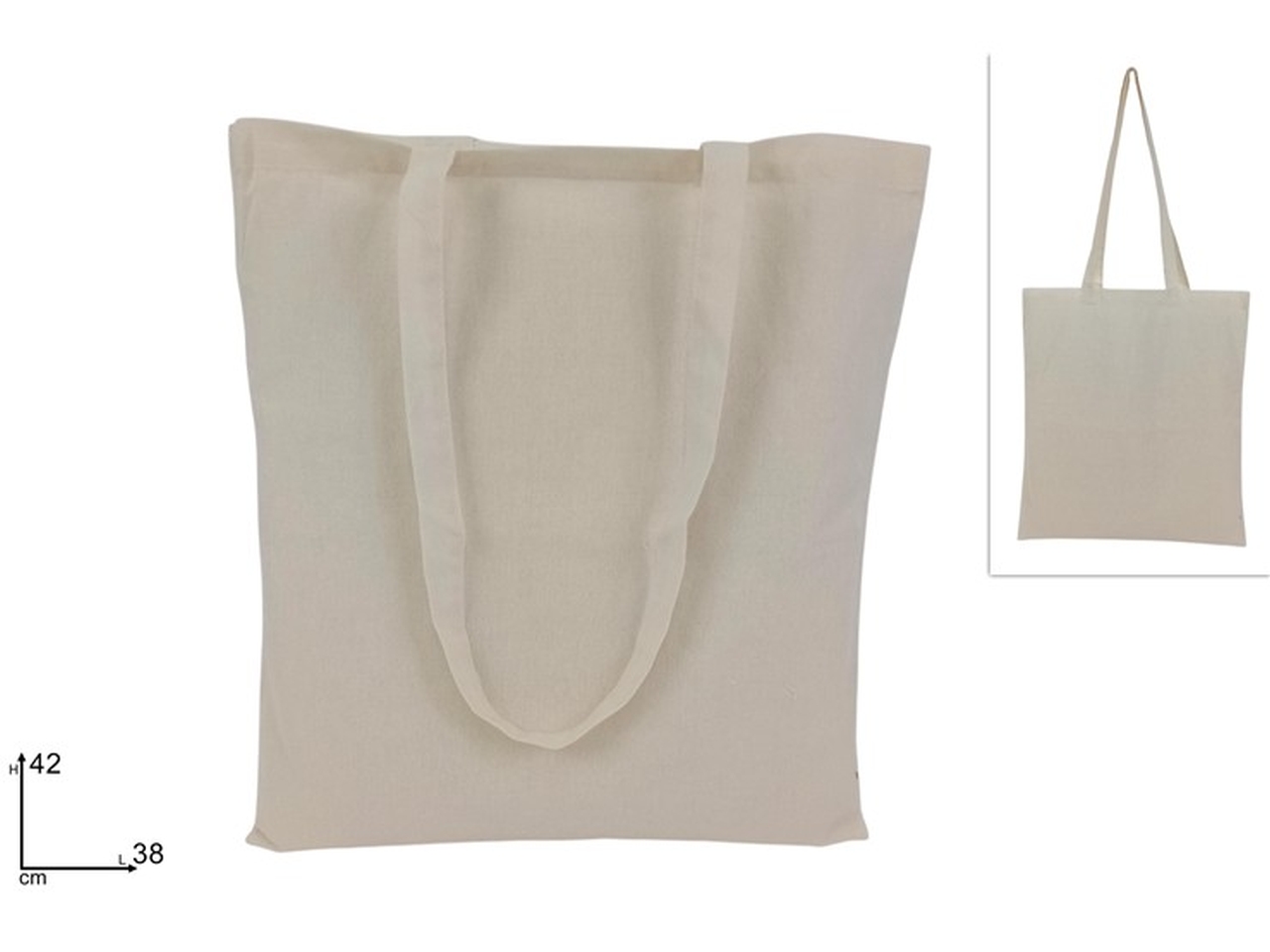 BORSA IN POLYCOTTON 38X42CM ECRU’ DSU25002381 BORSA IN POLYCOTTON 38X42CM ECRU’ DSU25002381