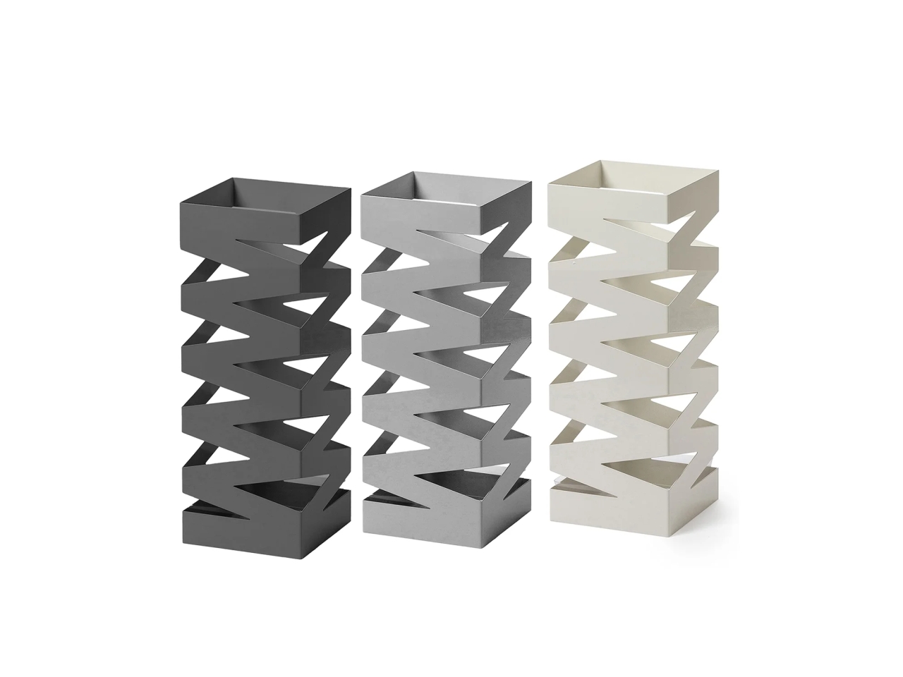 PORTAOMBRELLI QUADR. ZIGZAG FERRO 3ASS 537451