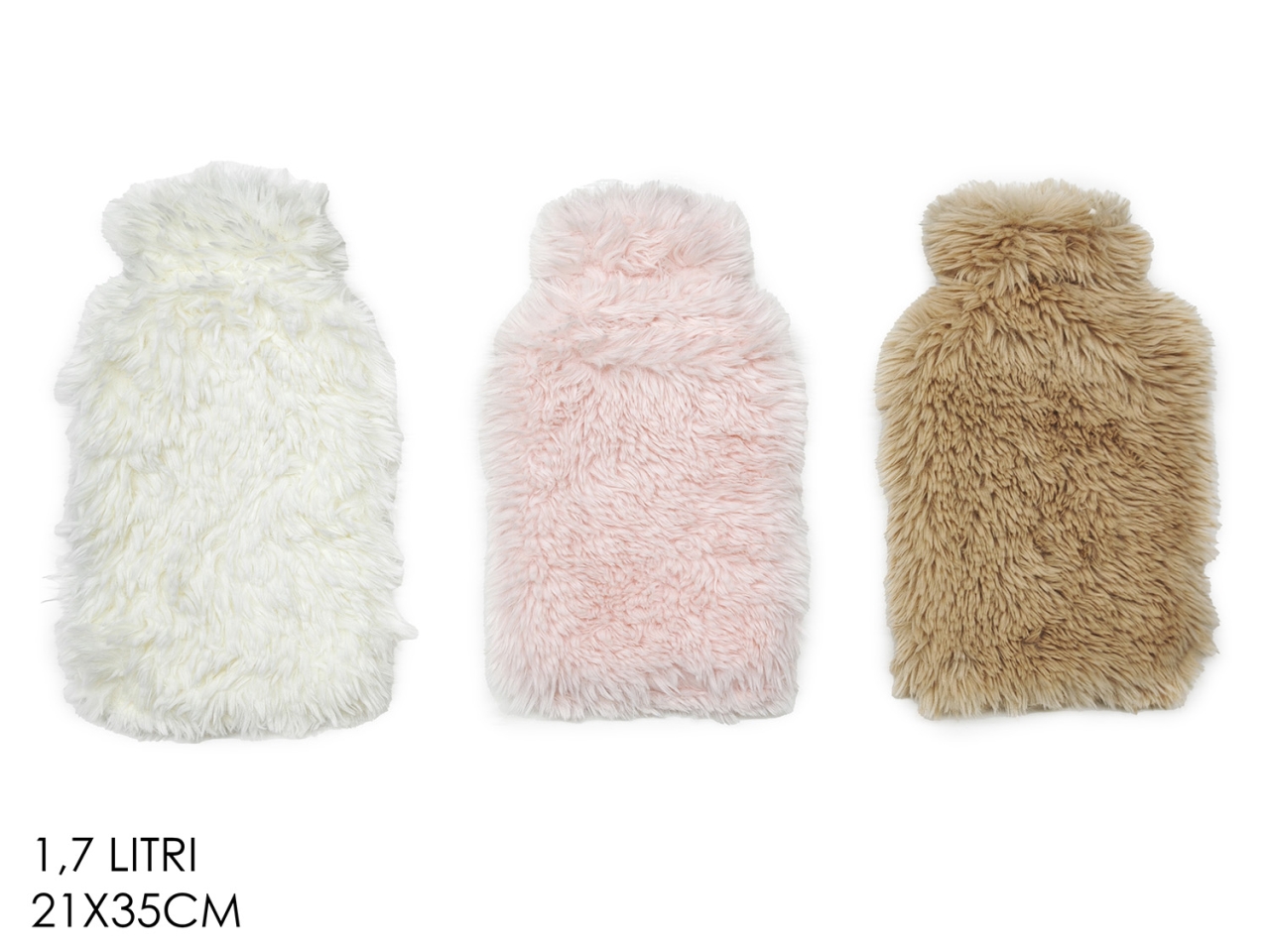 BORSA ACQUA CALDA PELUCHE 1,7LT 3ASS 568000
