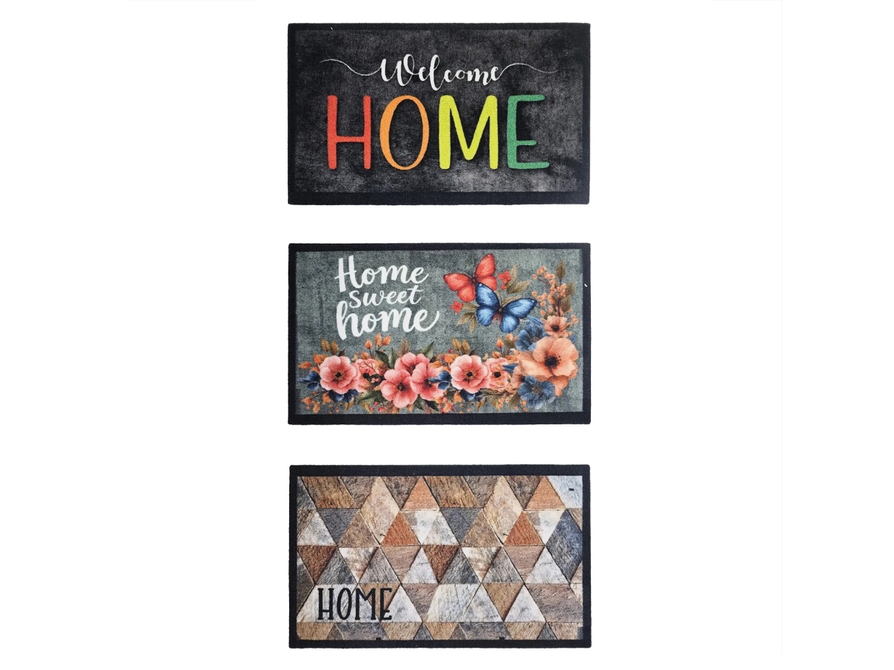TAPPETO DECORATO 45X75CM 3ASS. 847805 TAPPETO DECORATO 45X75CM 3ASS. 847805