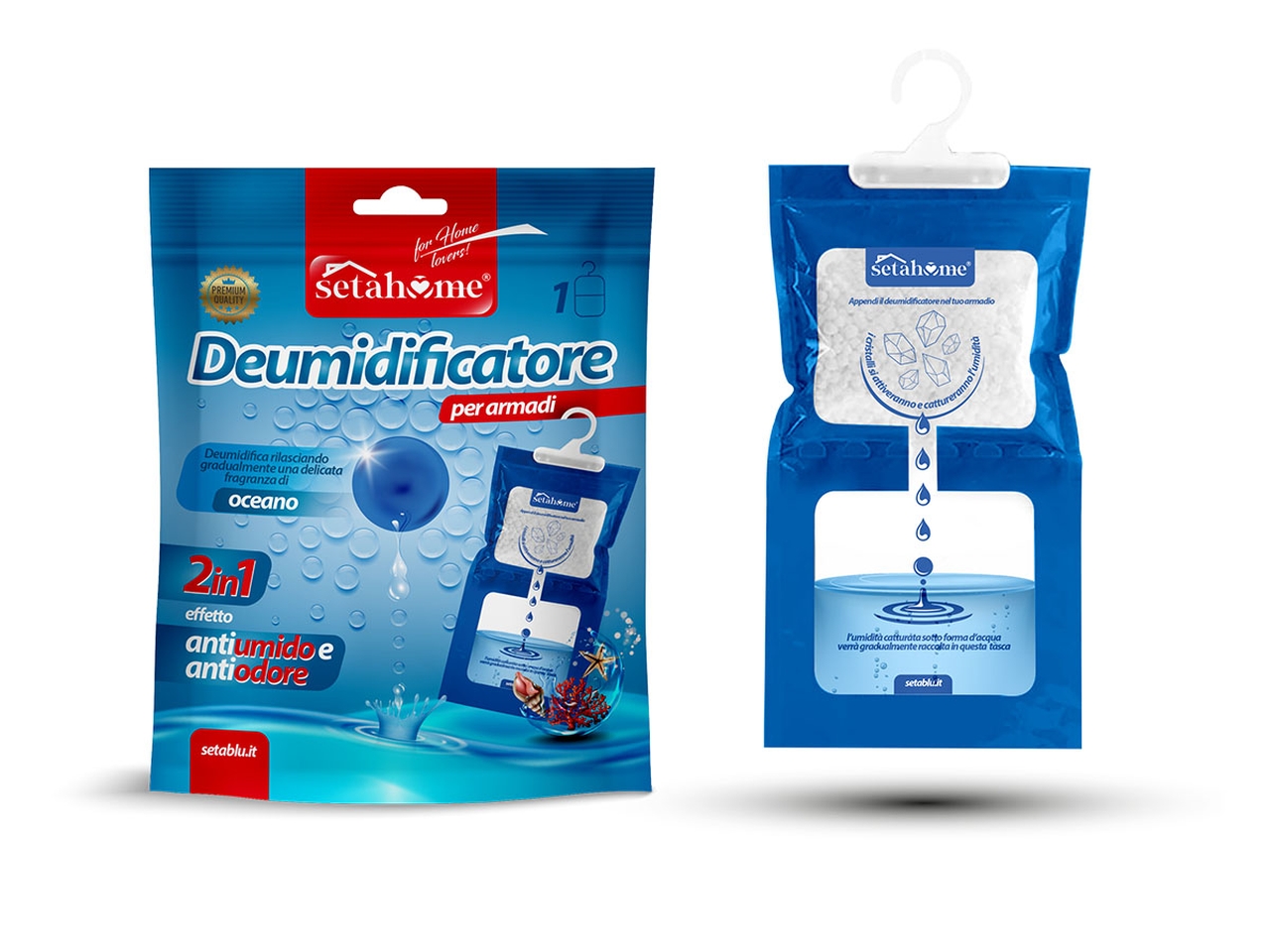DEUMIDIFICATORE APPENDINO 500ML OCEANO 62548