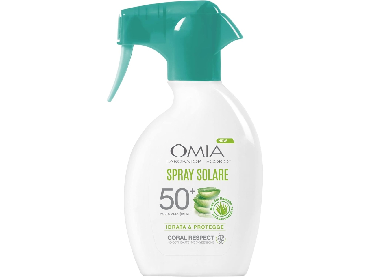 OMIA CORAL SAFE ALOE TRIGGER SPF50+ 200ML