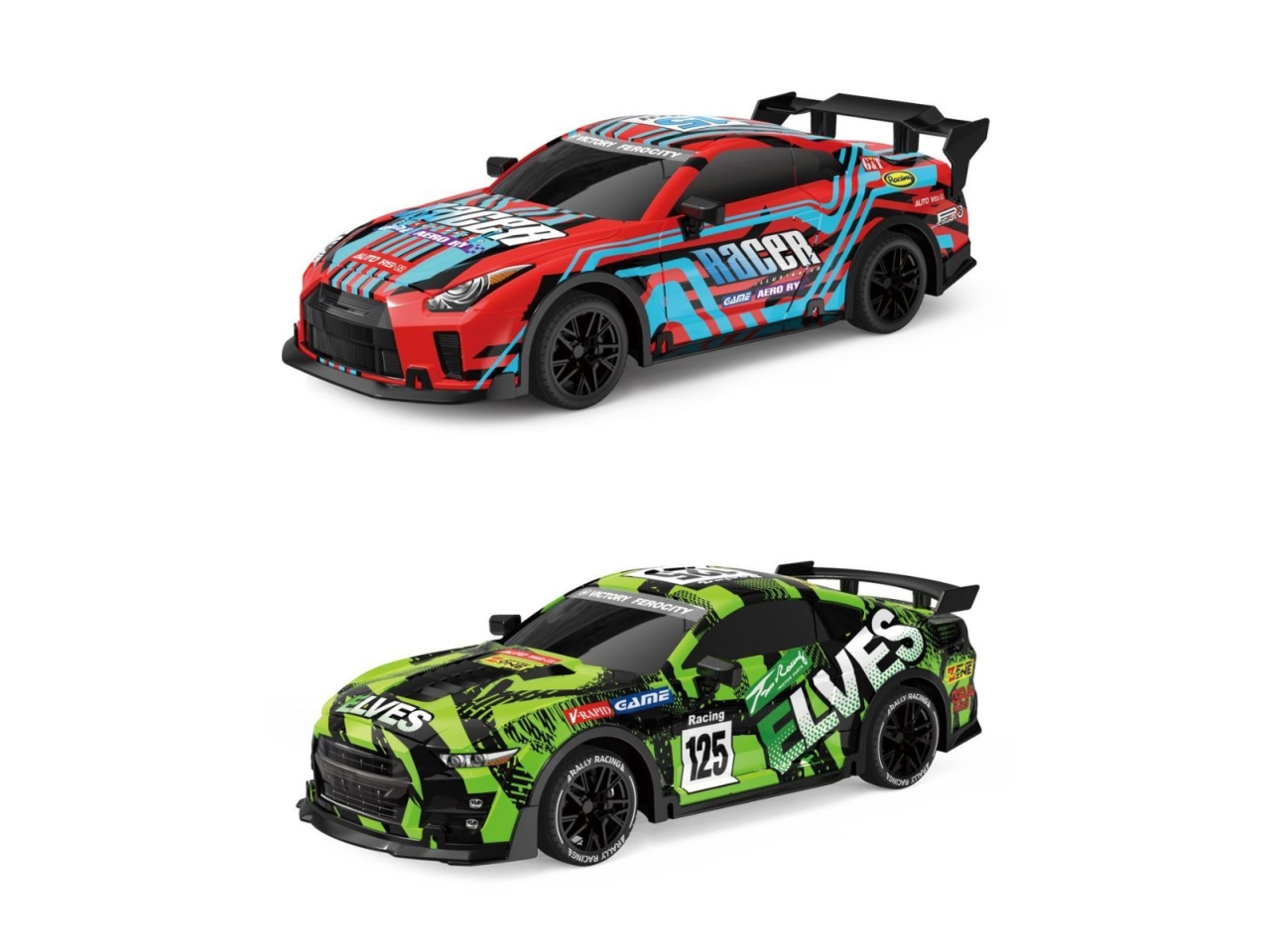 AUTO FLASH RACER R/C SC.1:16 2436