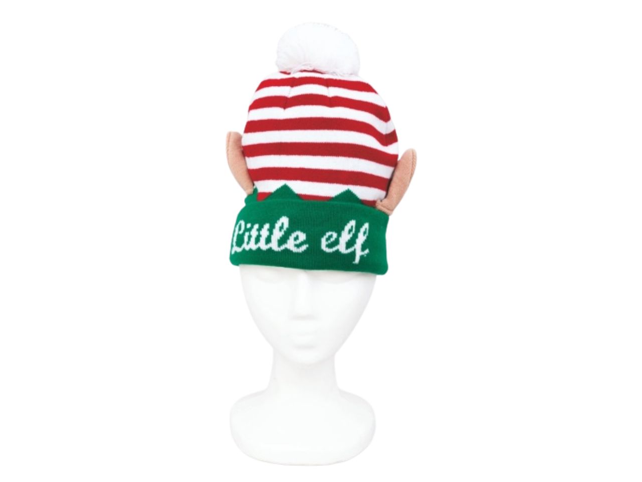 CAPPELLO LANA ELFO POM-POM ADULTO AC-16700