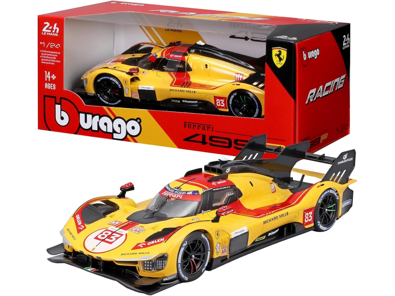 AUTO FERRARI 499P 24H LMH 2025#53 SC1.24 18-26319
