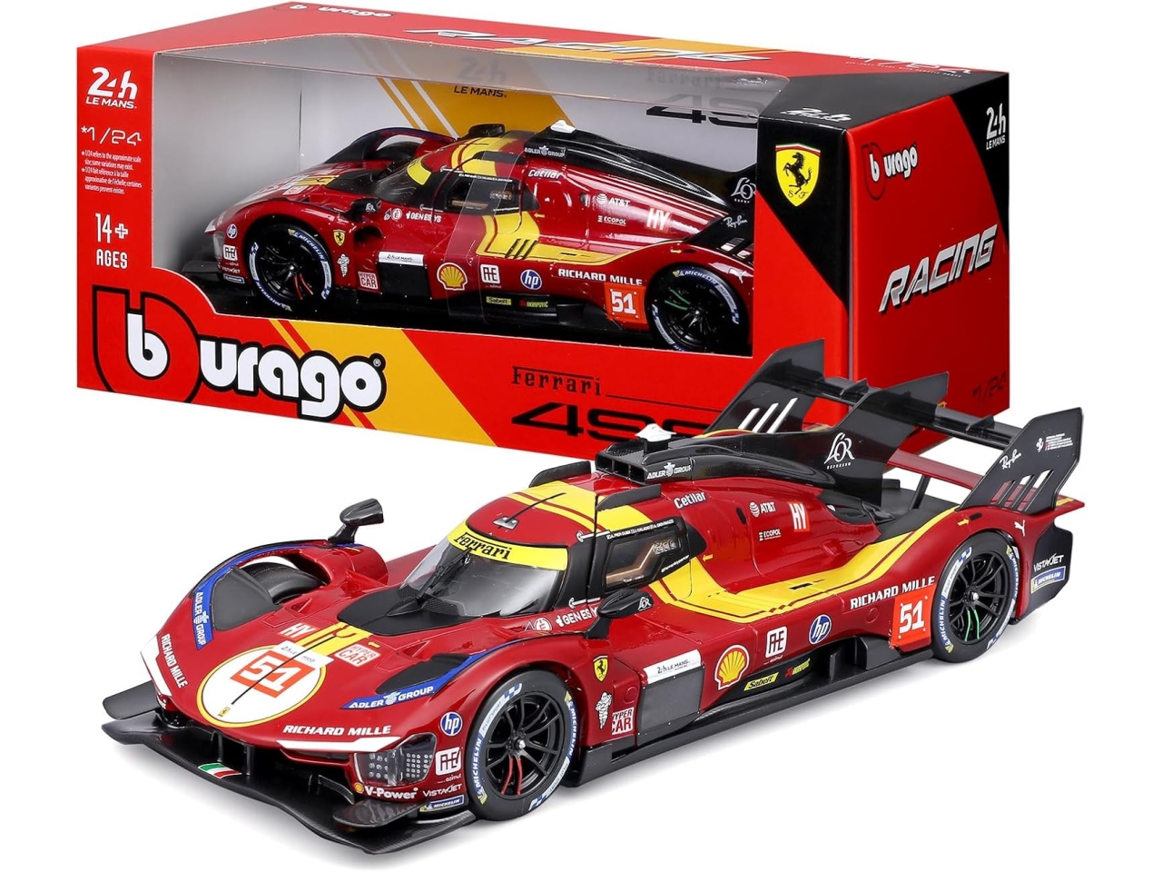 AUTO FERRARI 499P 24H LMH 2025#51 SC1.24 18-26317