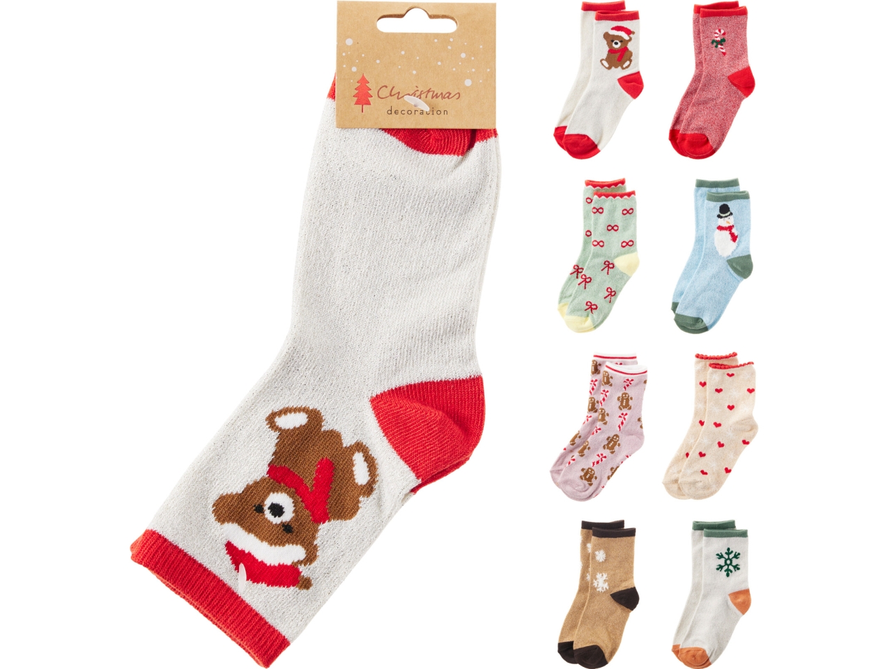 CALZE NATALE BIMBI 8ASS. AAE448160