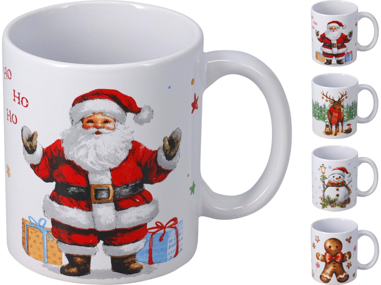 TAZZA CERAMICA NATALE 325ML 4ASS Q96001610 TAZZA CERAMICA NATALE 325ML 4ASS Q96001610