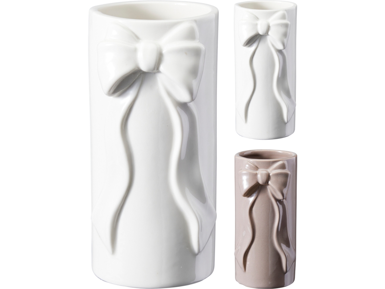 VASO FIOCCO 8X7X15CM 2ASS APF671440