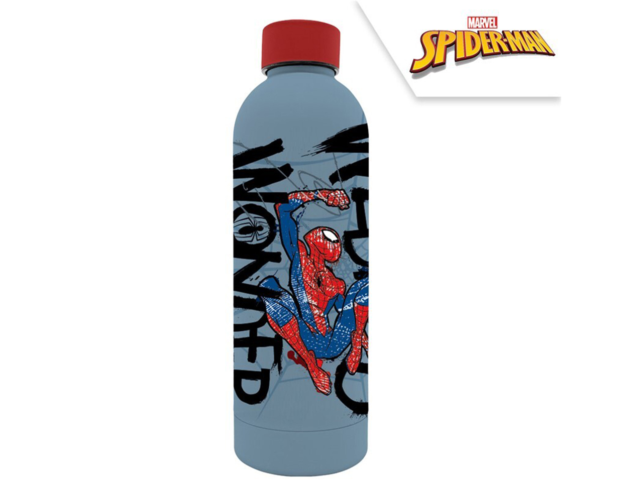 SPIDERMAN BORRACCIA IN ALLUMINIO 3D 800ML SP50106