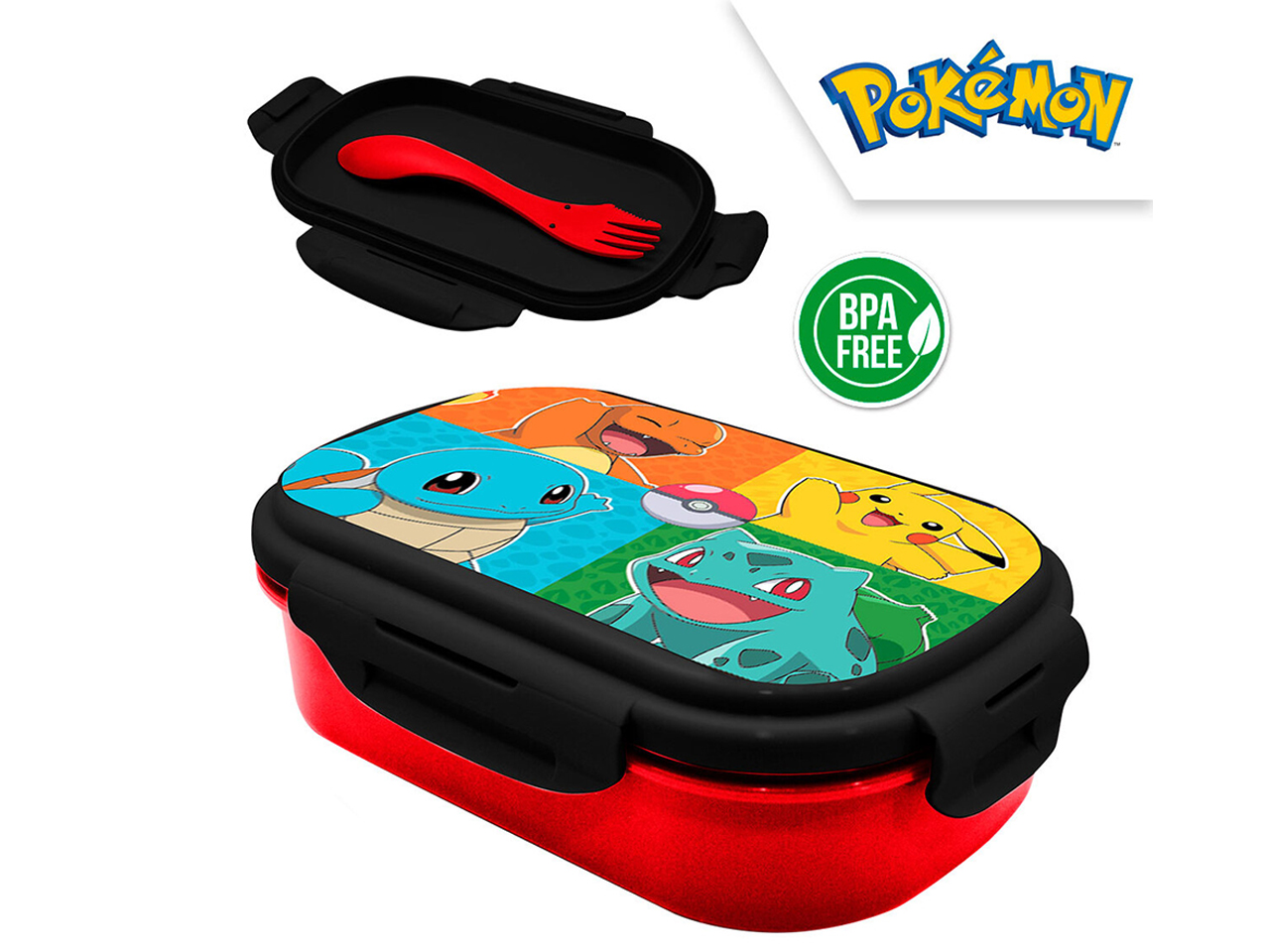 POKEMON PORTAPANINO CON POSATE PK00030