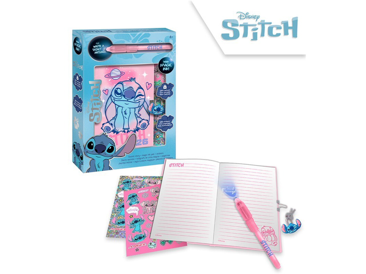 STITCH DIARIO CON PENNA MAGICA ST00146