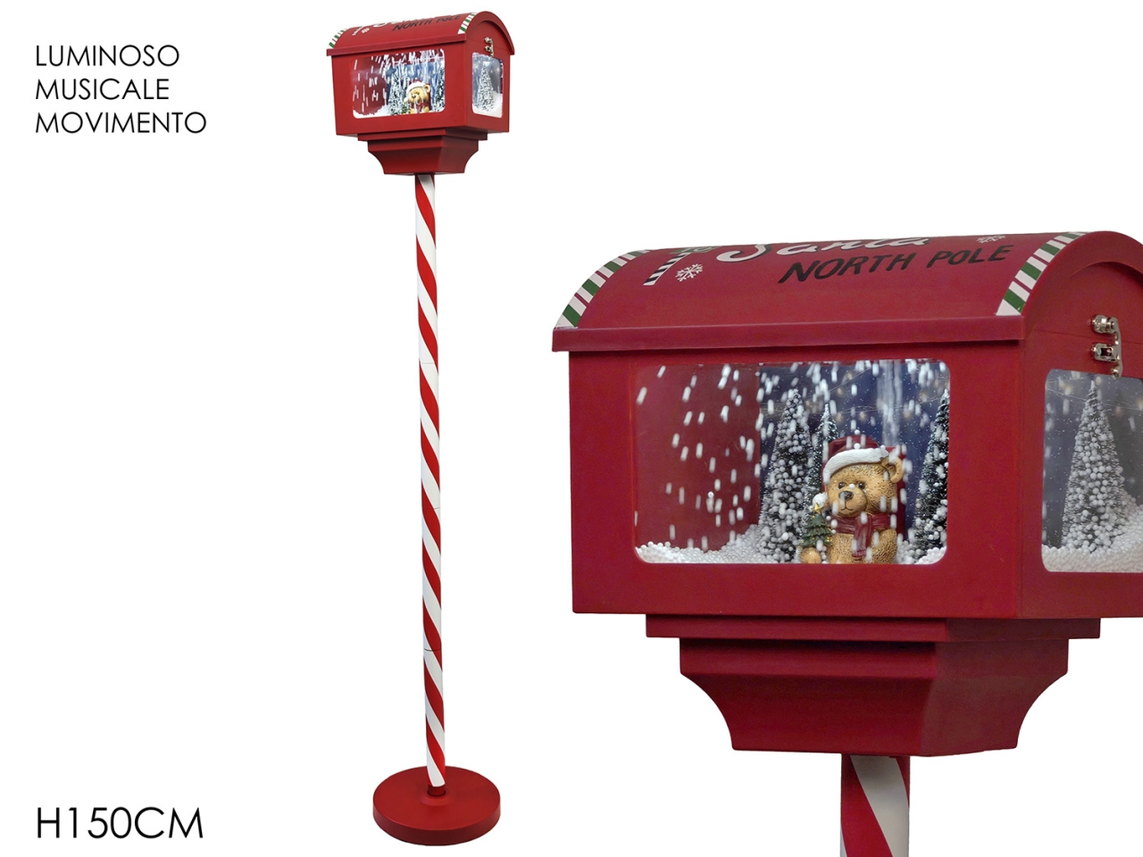 CASSETTA POSTALE 150CM C/ORSO LU/SUO/MOV. 481407A CASSETTA POSTALE 150CM C/ORSO LU/SUO/MOV. 481407A