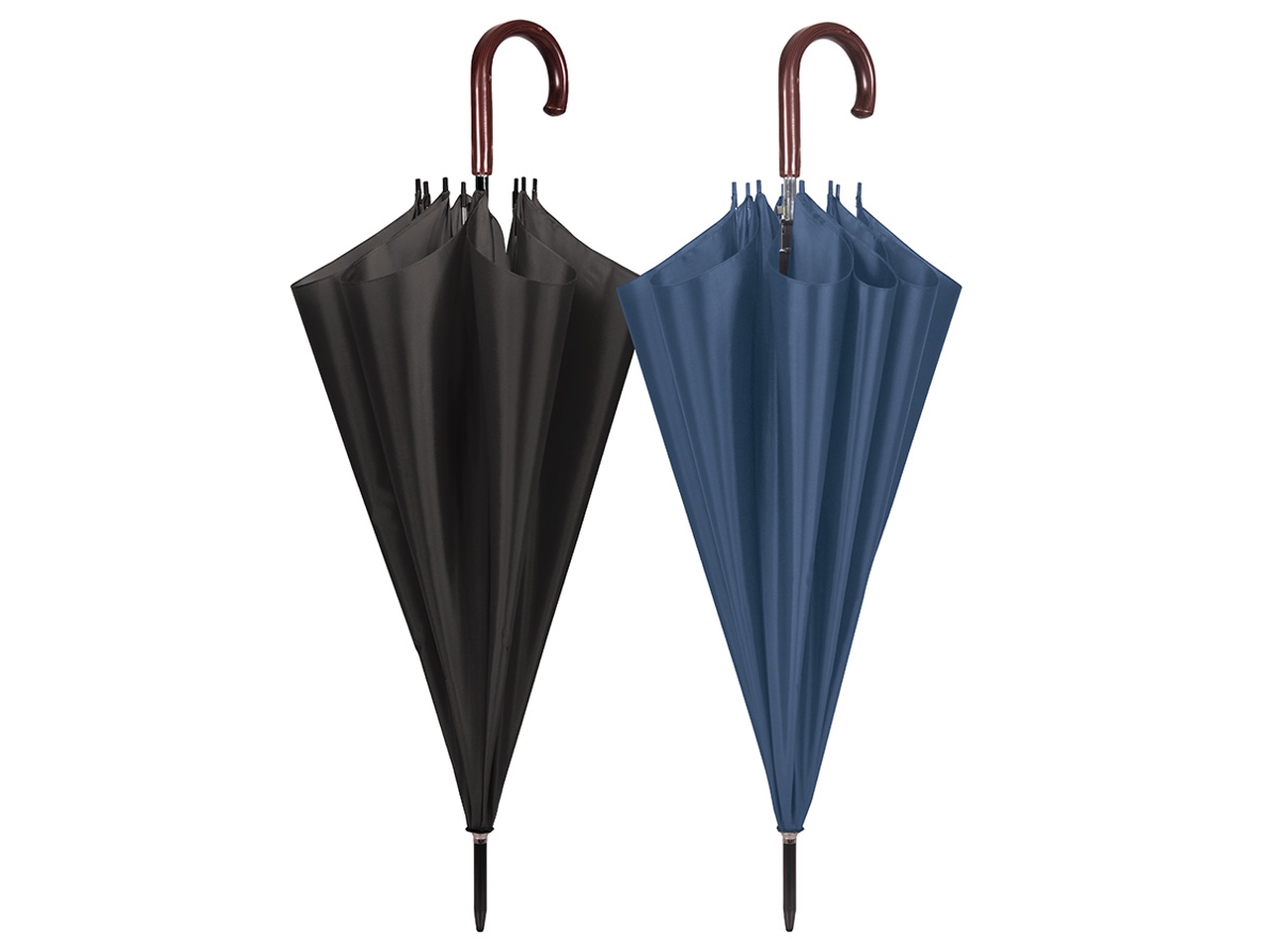 OMBRELLO GOLF UOMO 65CM AUTOMATICO NERO-BLU 12135 OMBRELLO GOLF UOMO 65CM AUTOMATICO NERO-BLU 12135