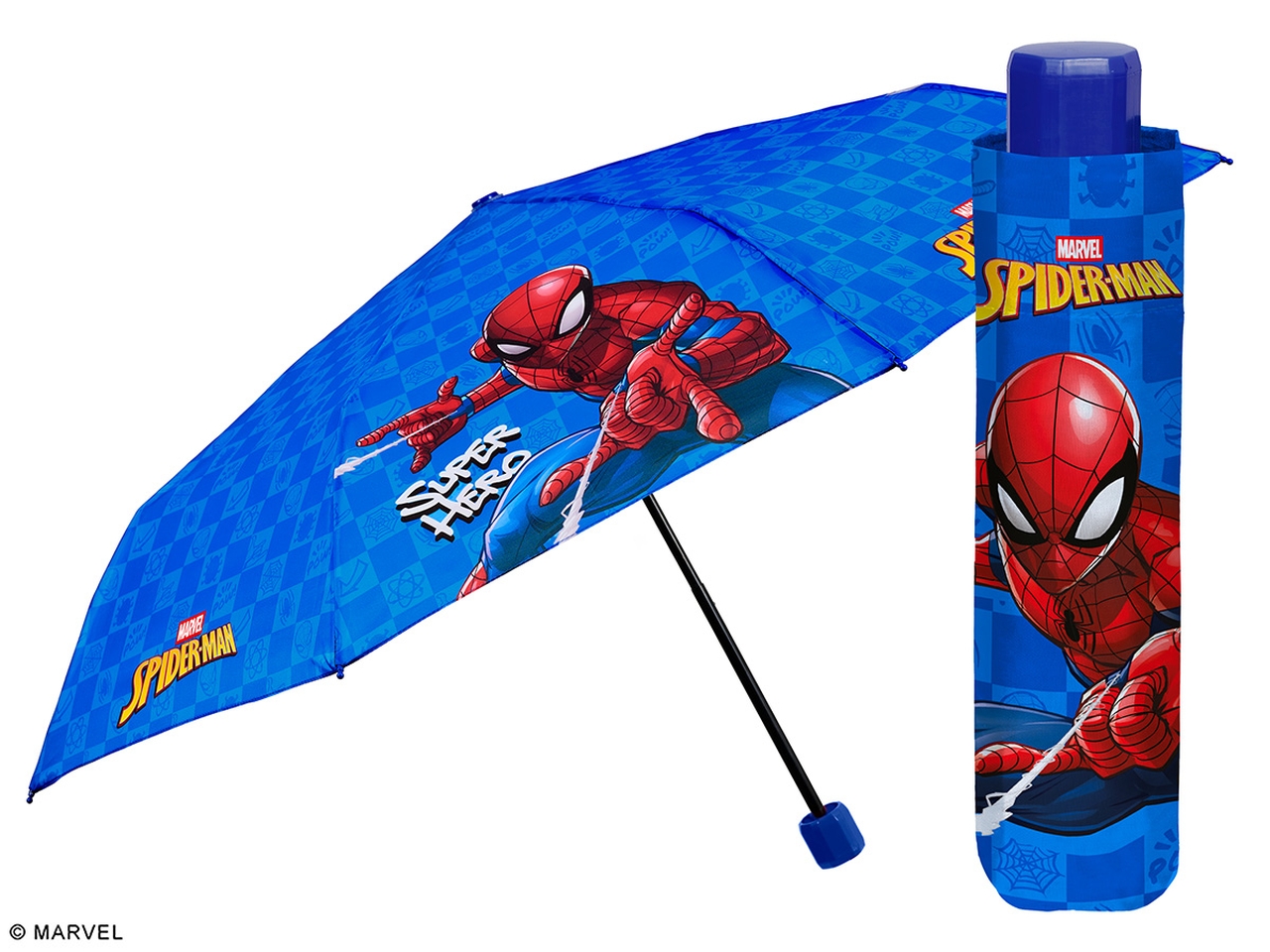 SPIDERMAN OMBRELLO MINI MANUALE 50CM AN.VENTO75285 SPIDERMAN OMBRELLO MINI MANUALE 50CM AN.VENTO75285