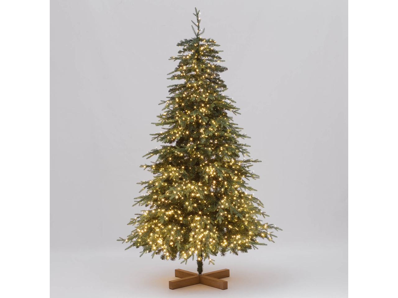 ALBERO DELUX PRELIT225CM3850LED PE+PVC B.CALD82946