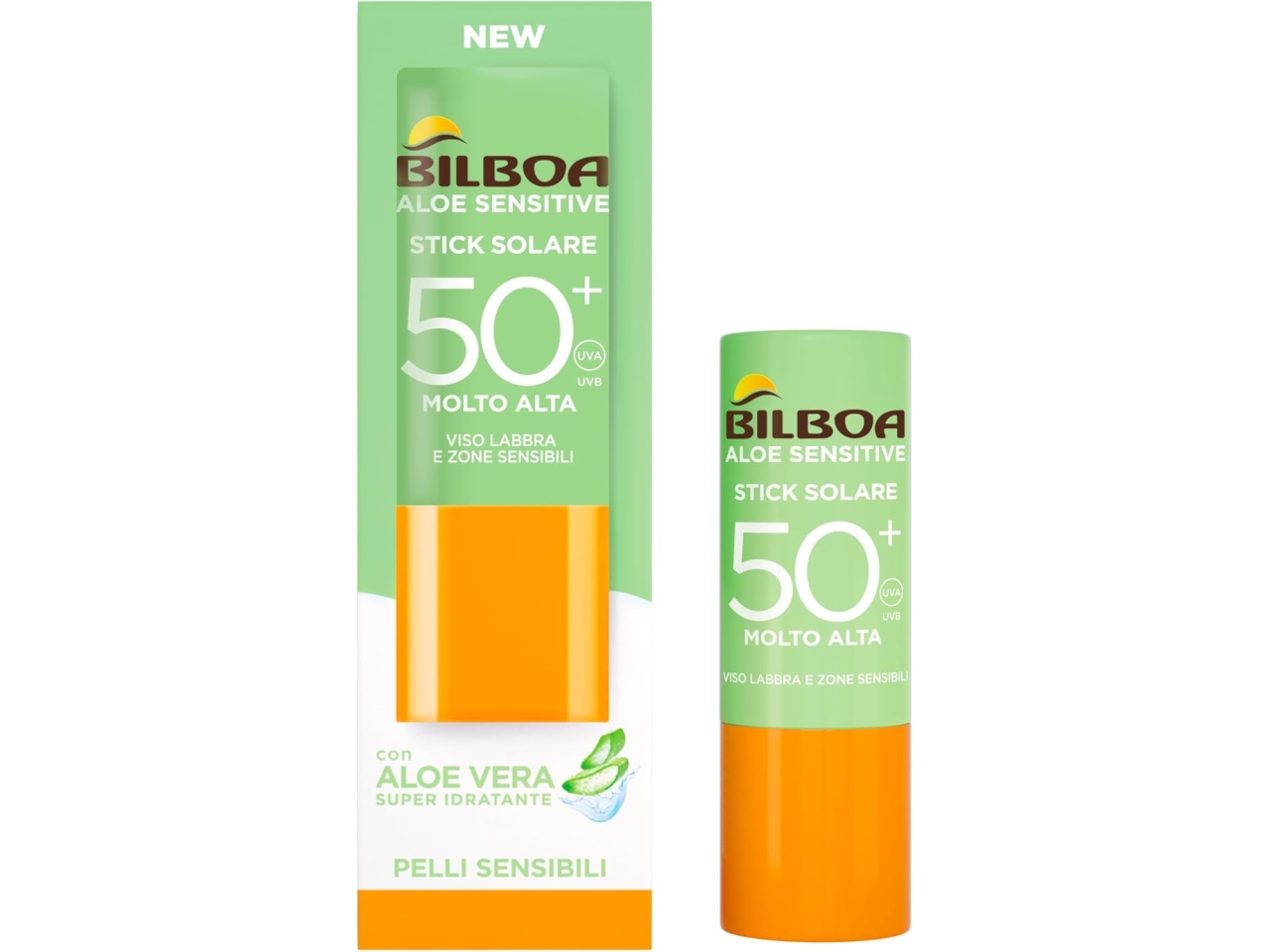 BILBOA ALOE SENSITIVE STICK SOLARE SPF50+ 12ML BILBOA ALOE SENSITIVE STICK SOLARE SPF50+ 12ML