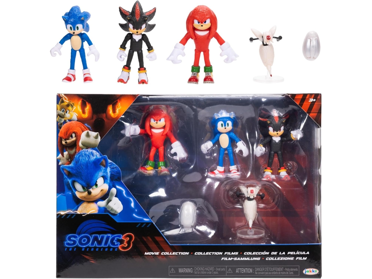SONIC 3 MOVIE 2.5″ FIGURE MULTI-PACK SERIE1 424084