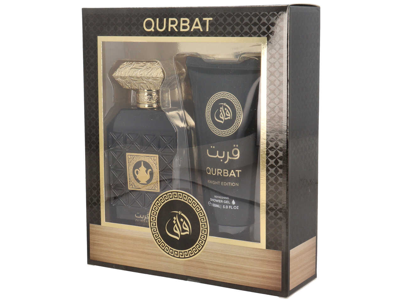 AFAQ QURBAT KNIGHT EDP 100ML COFFRET UNISEX AFG10