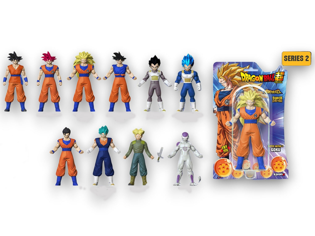 DRAGON BALL MONSTER FLEX SERIE 2 10ASS. DIRDB17829