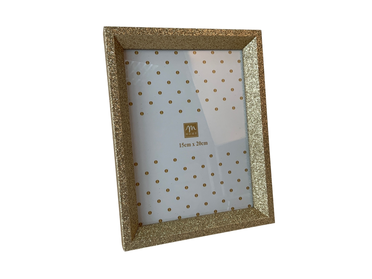PORTAFOTO 15X20CM MDF 18X22,5CM ORO 30467