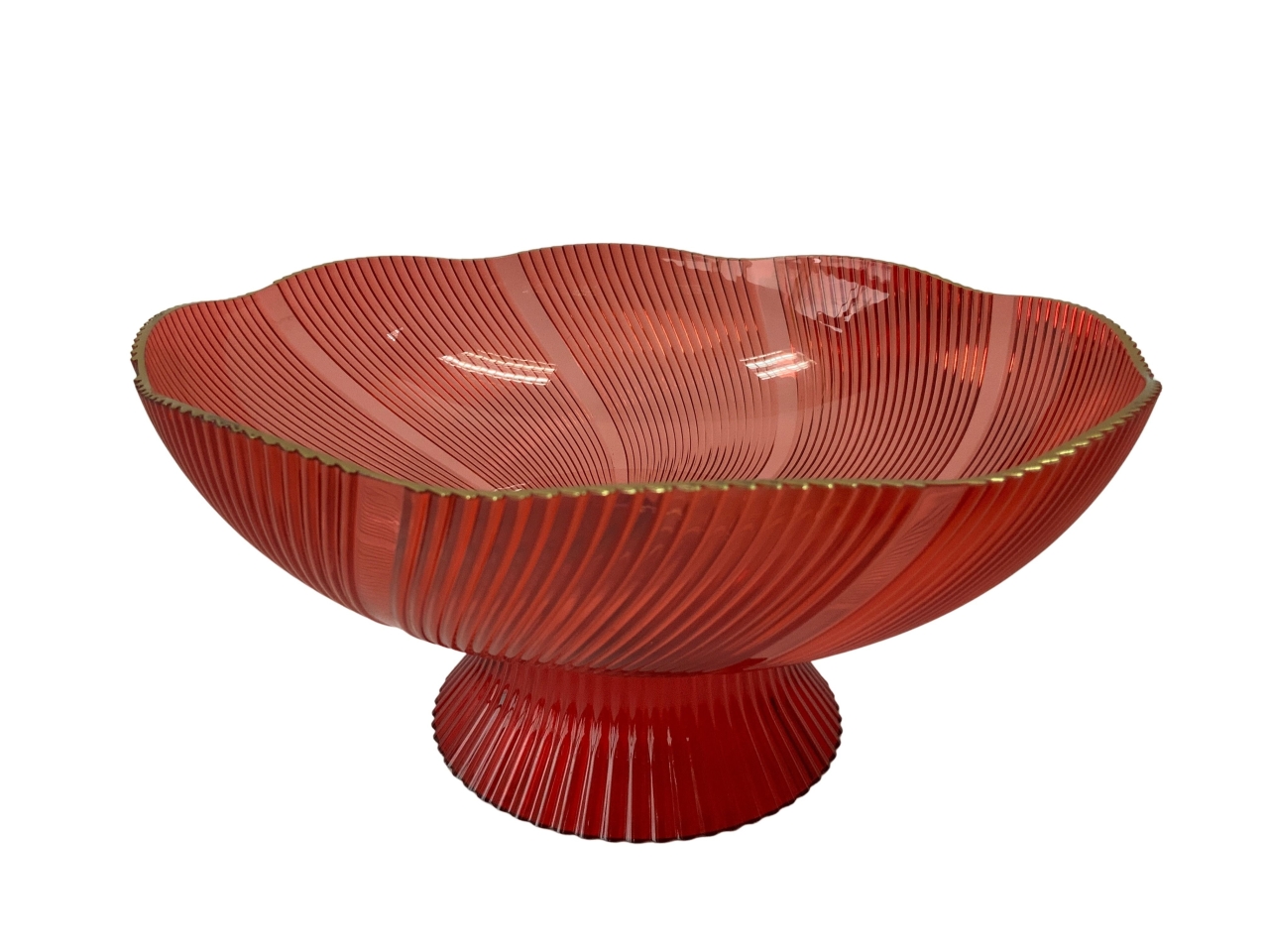 ALZATA 25,5XH.12,5CM PLASTICA ROSSO BORDO ORO98313 ALZATA 25,5XH.12,5CM PLASTICA ROSSO BORDO ORO98313