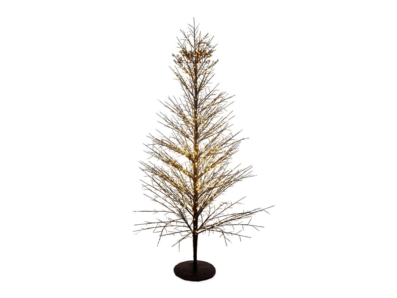 ALBERO ABETE 240CM 4060LED B.CALDO+FLASH 82377