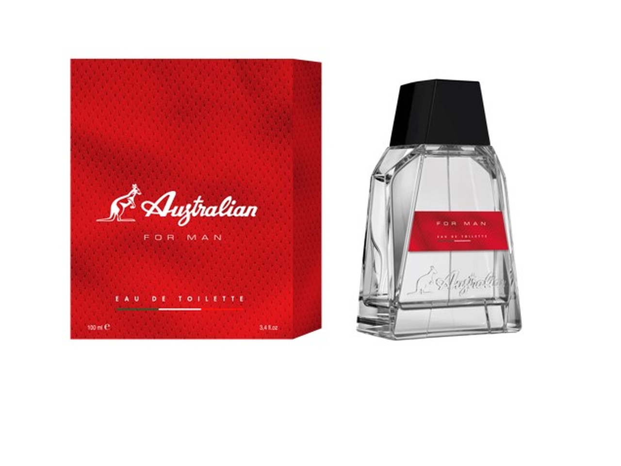 AUSTRALIAN ROSSO EAU DE TOILETTE 100ML FOR MAN9200 AUSTRALIAN ROSSO EAU DE TOILETTE 100ML FOR MAN9200