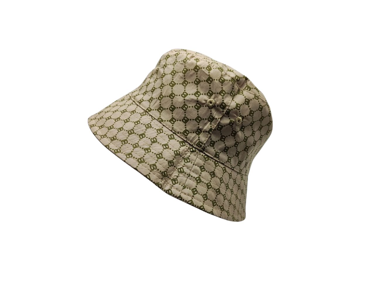 L.BI. CAPPELLO BUKET LOGO ALLOVER BEIGELB26S811-03