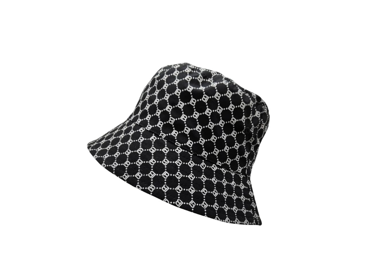 L.BI. CAPPELLO BUKET LOGO ALLOVER NEROLB26S811-20