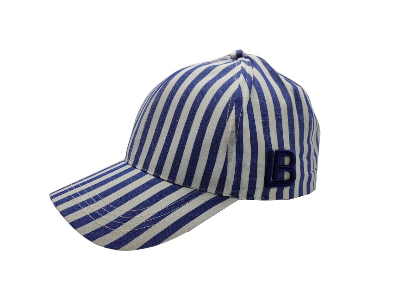 L.BI. CAPPELLO BASEBALL RIGHE BLU LB26S815-14