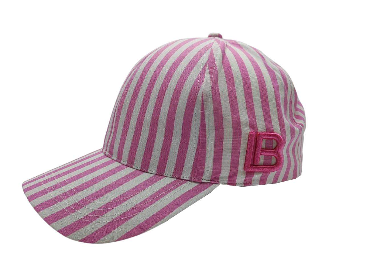 L.BI. CAPPELLOBASEBALL RIGHE ROSA LB26S815-28