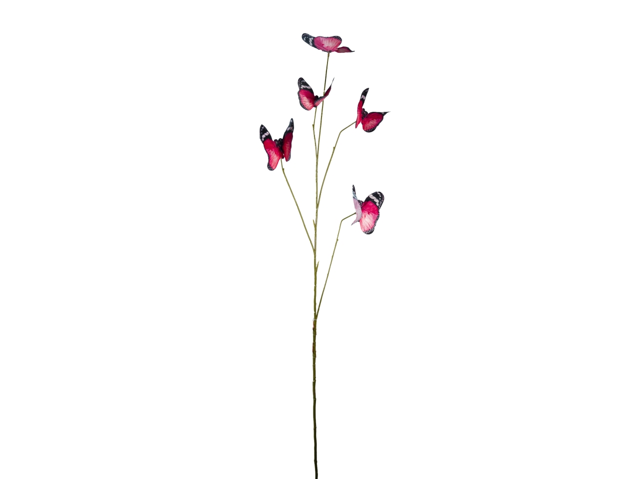 RAMO CON FARFALLE 110CM X5 ROSA 18010020 91 RAMO CON FARFALLE 110CM X5 ROSA 18010020 91