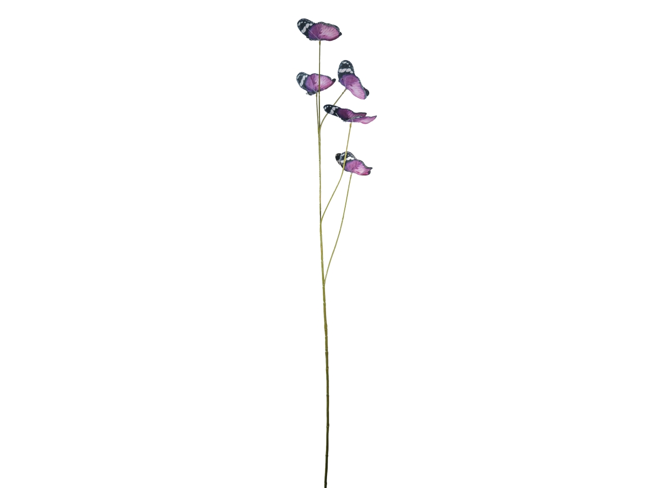 RAMO CON FARFALLE 110CM X5 VIOLA 18010020 87 RAMO CON FARFALLE 110CM X5 VIOLA 18010020 87
