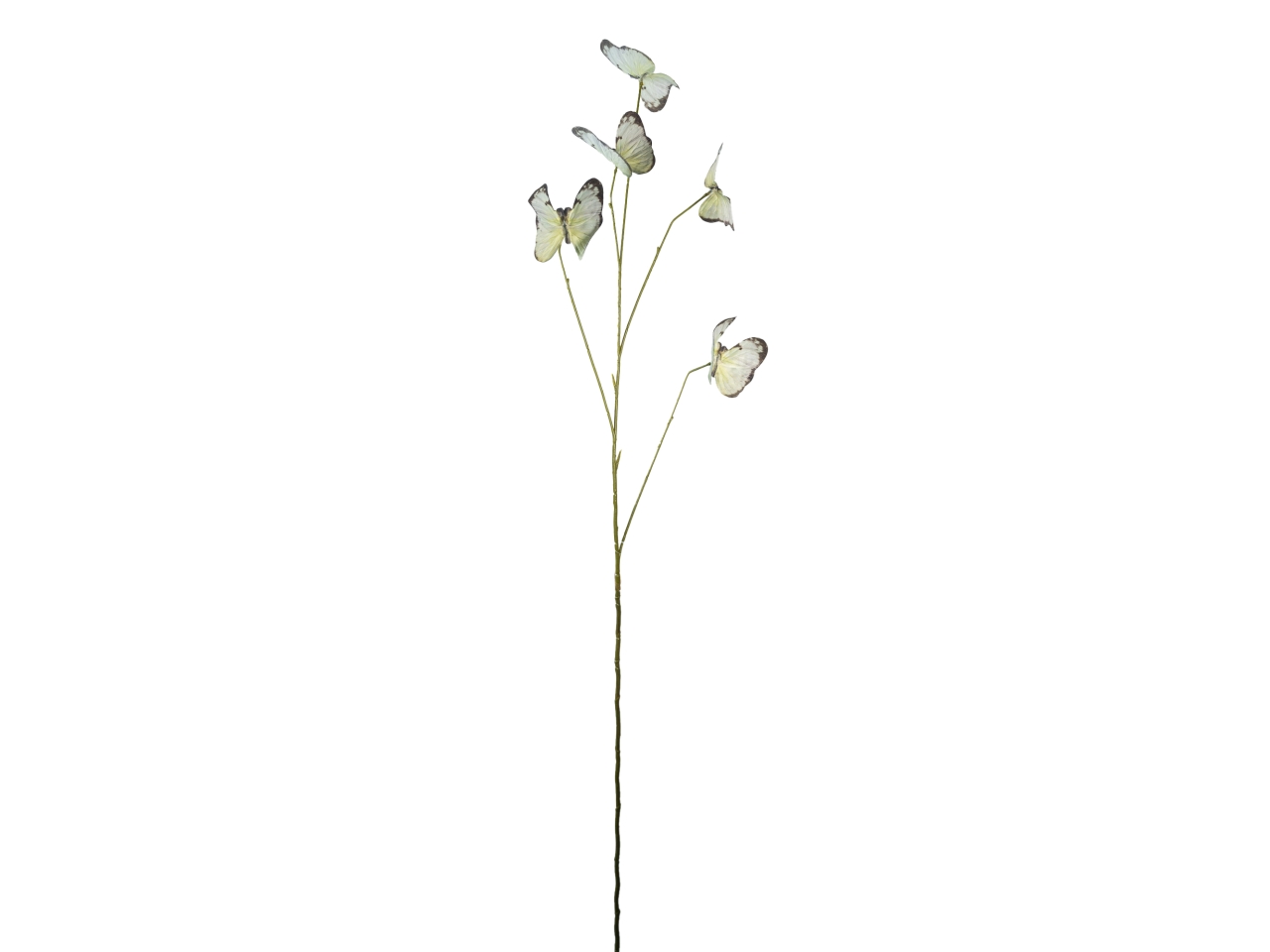 RAMO CON FARFALLE 110CM X5 BIANCO 18010020 36 RAMO CON FARFALLE 110CM X5 BIANCO 18010020 36