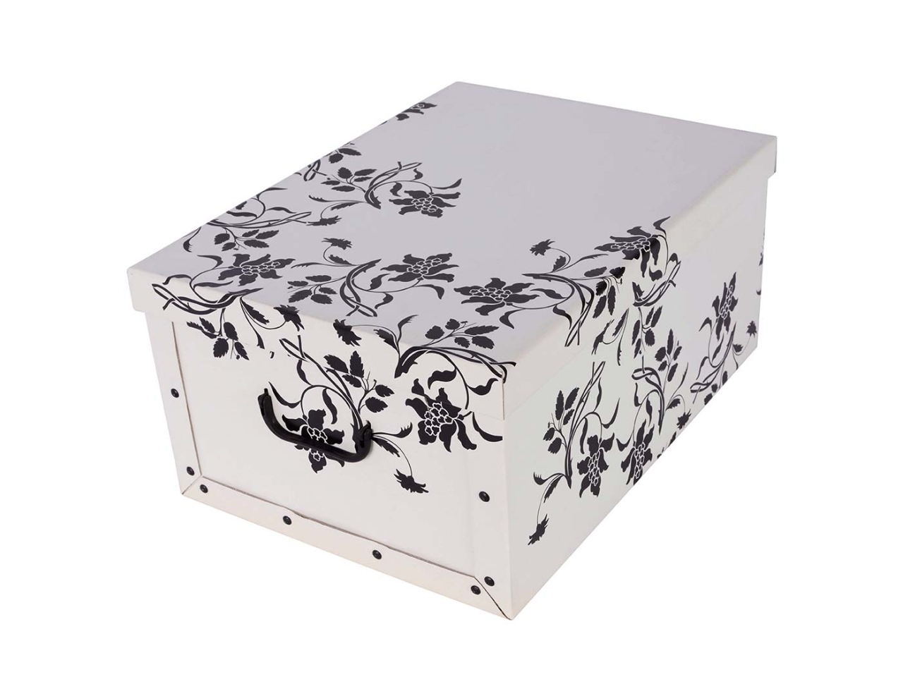 BAULETTO MAXI 51X37X24CM FIORI BAROCCHI BIANCO7006 BAULETTO MAXI 51X37X24CM FIORI BAROCCHI BIANCO7006