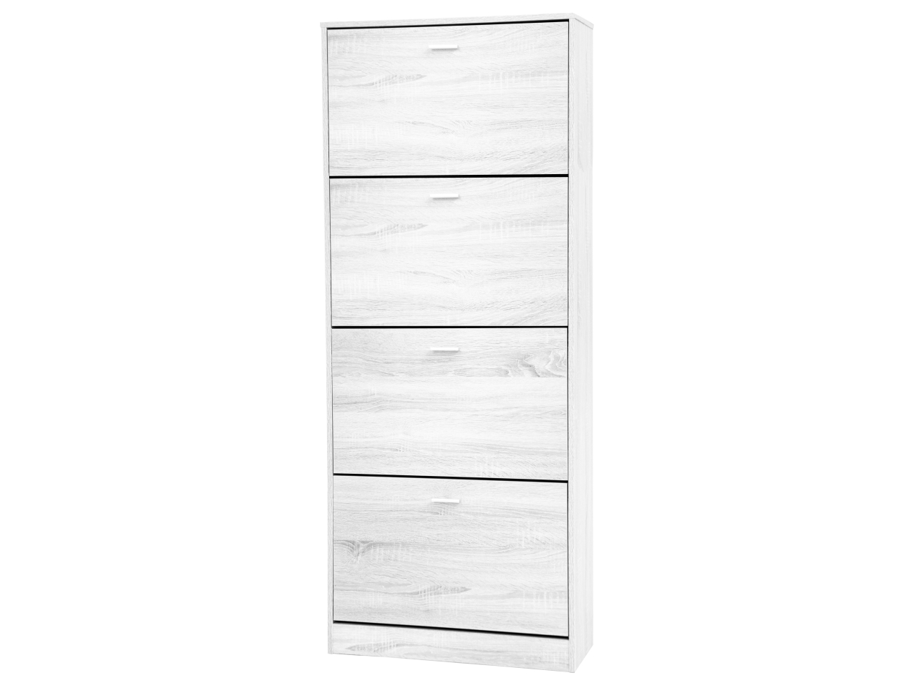 SCARPIERA 4 ANTE IN MELAMINA BIANCO LEGNO 0051669