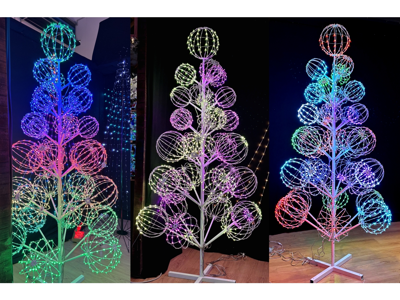 ALBERO FERRO250 SFERE 3348LED APP-I LIGHT PRO26510
